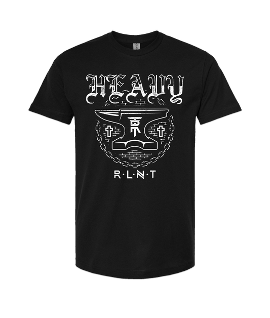V-RELTOP - HEAVY - Black T-Shirt