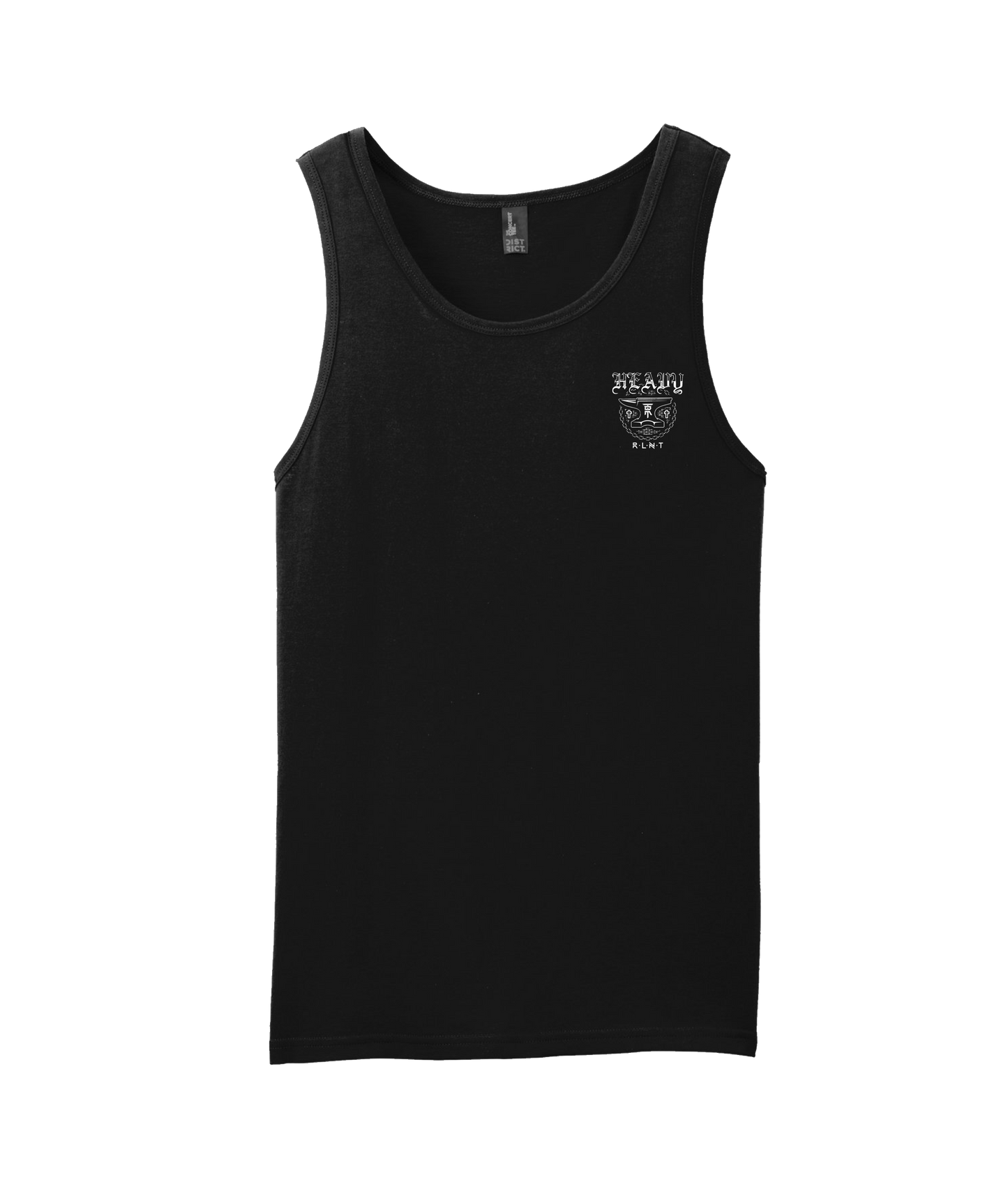 V-RELTOP - HEAVY - Black Tank Top