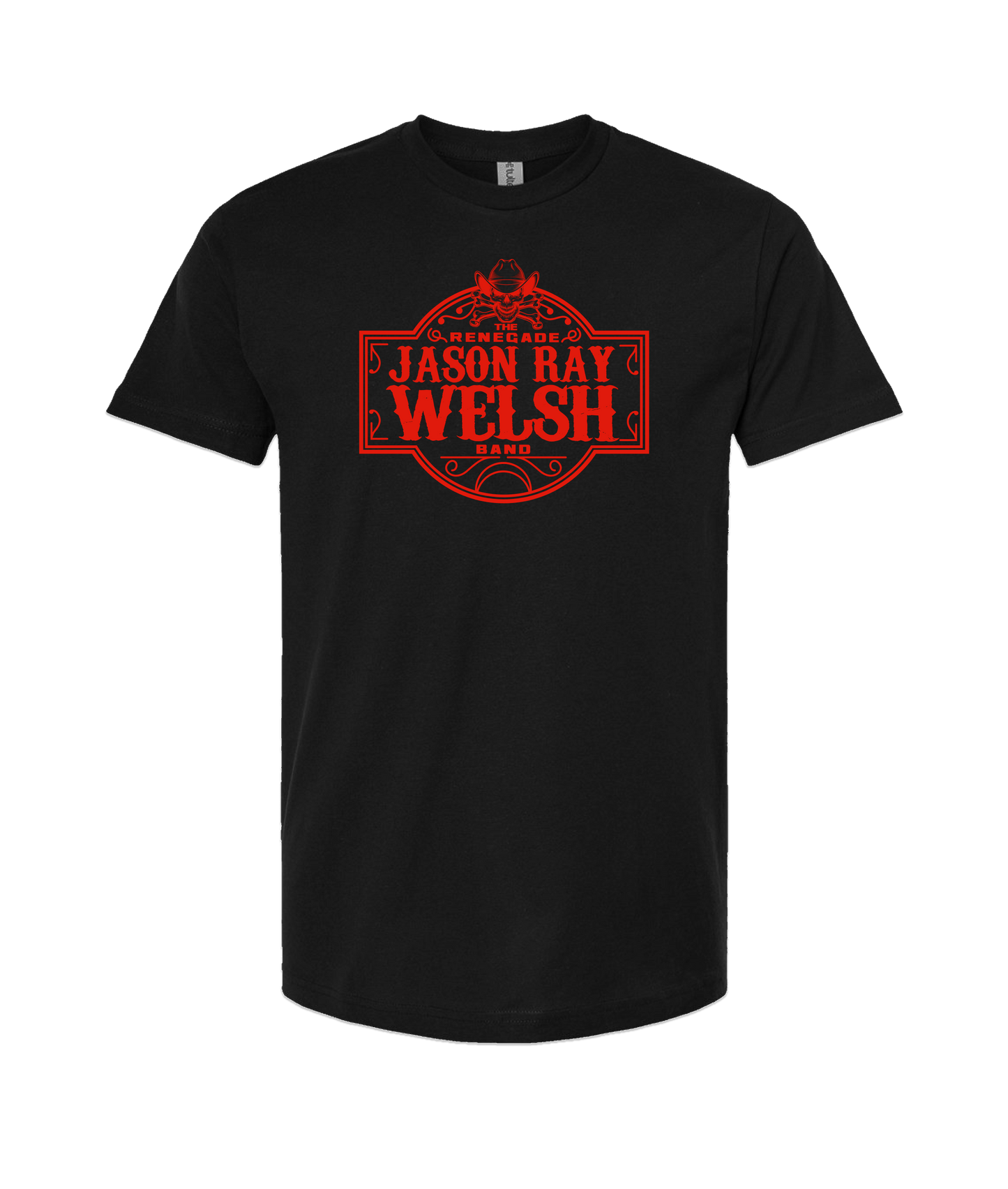 The Renegade Jason Ray Welsh Band - Logo - Black T Shirt