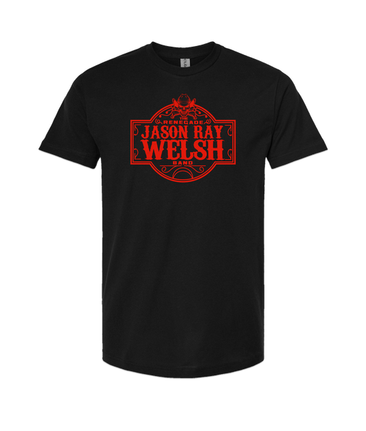 The Renegade Jason Ray Welsh Band - Logo - Black T Shirt