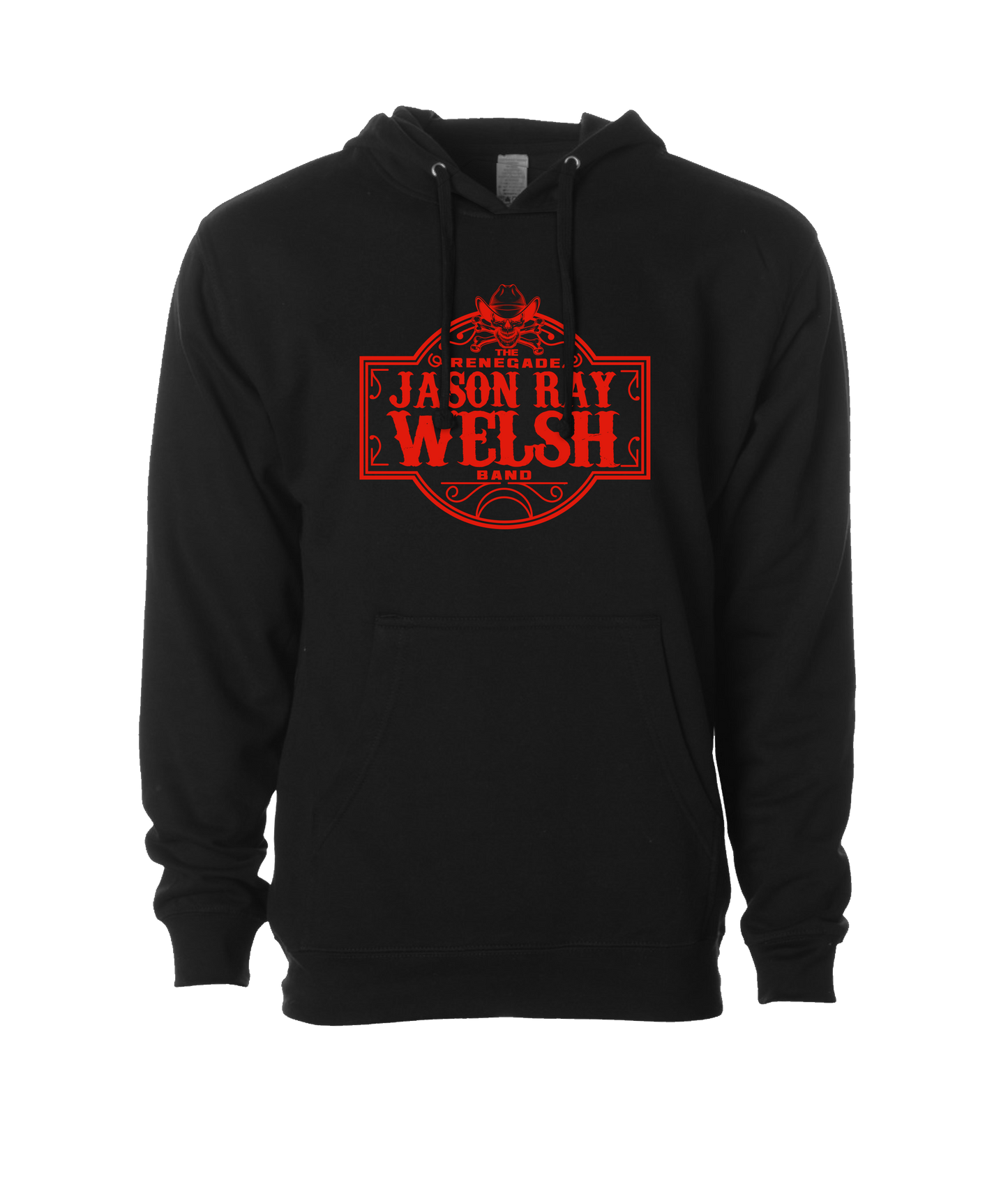 The Renegade Jason Ray Welsh Band - Logo - Black Hoodie