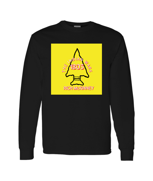 V-RMCKTOP - THE INDIAN WARS - Black Long Sleeve T