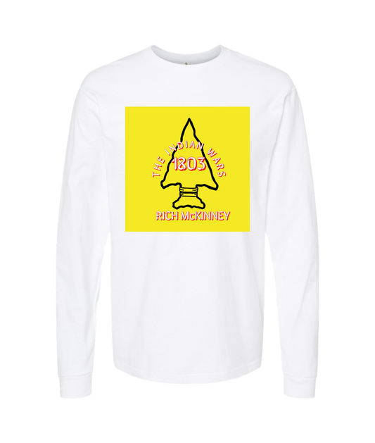 V-RMCKTOP - THE INDIAN WARS - White Long Sleeve T