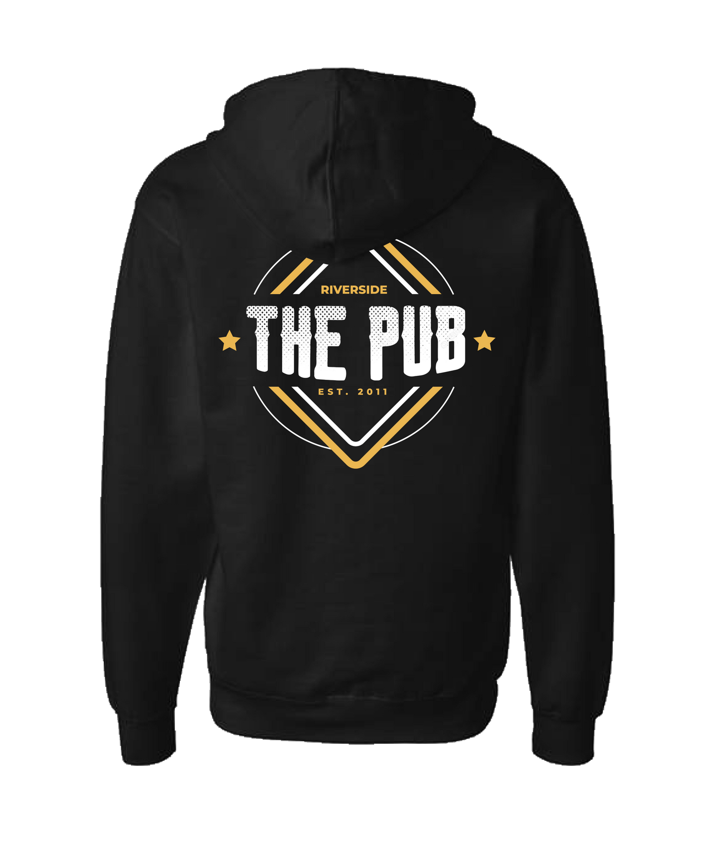 Riverside Pub and Grill - The Pub - Black Zip Up Hoodie