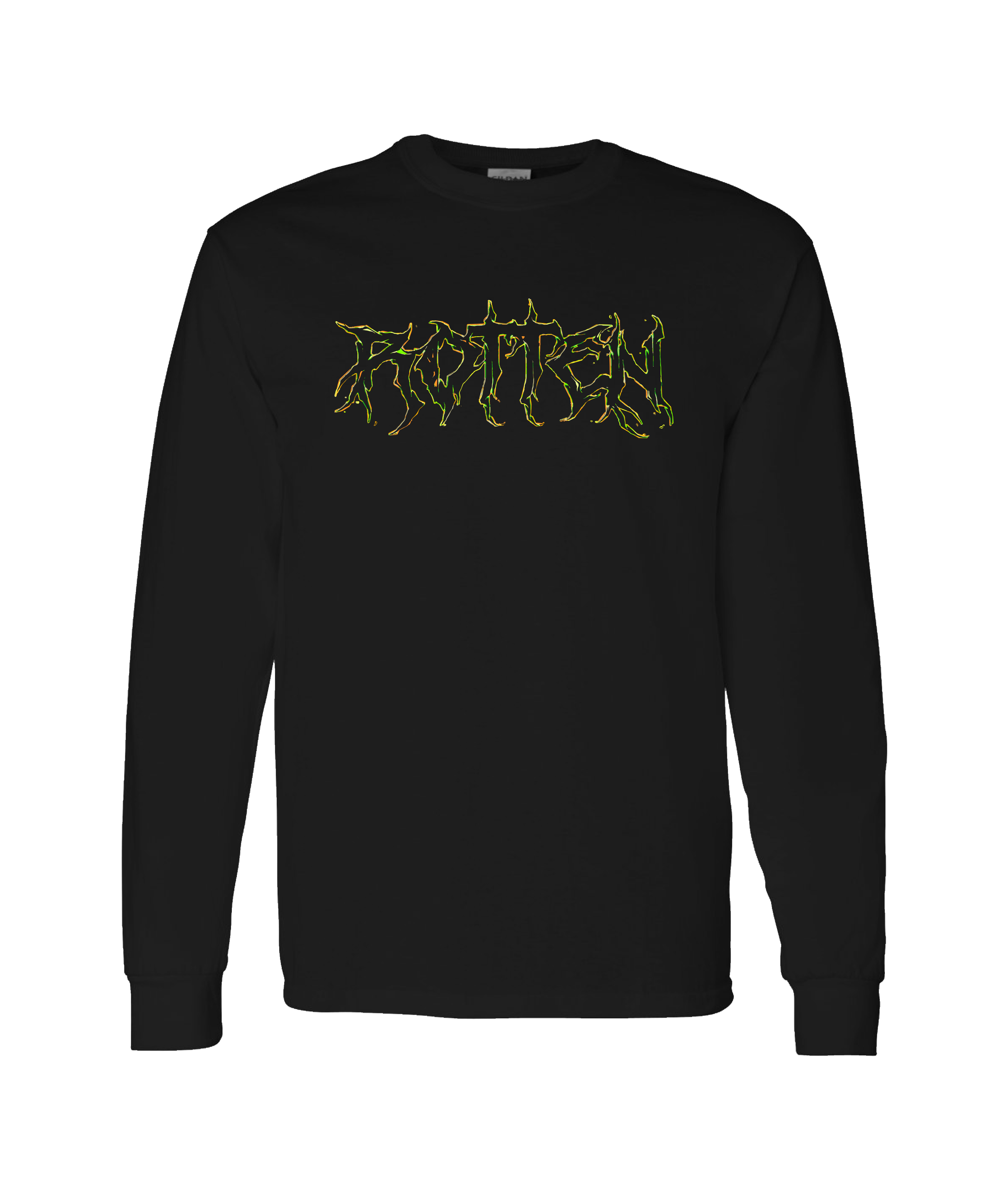 Rotten - Logo - Black Long Sleeve T – MerchBooth.com