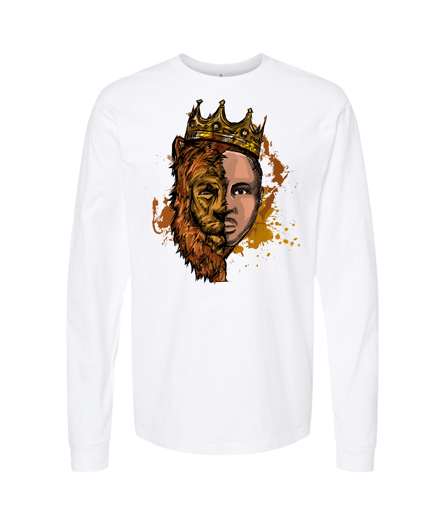 Rich Ruler - Pay Me In Gold - White Long Sleeve T