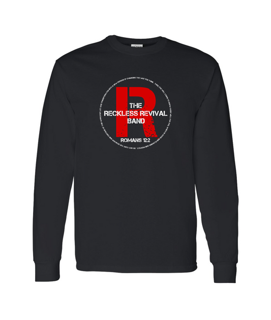 V-RRTOP - DESIGN 1 - Black Long Sleeve T