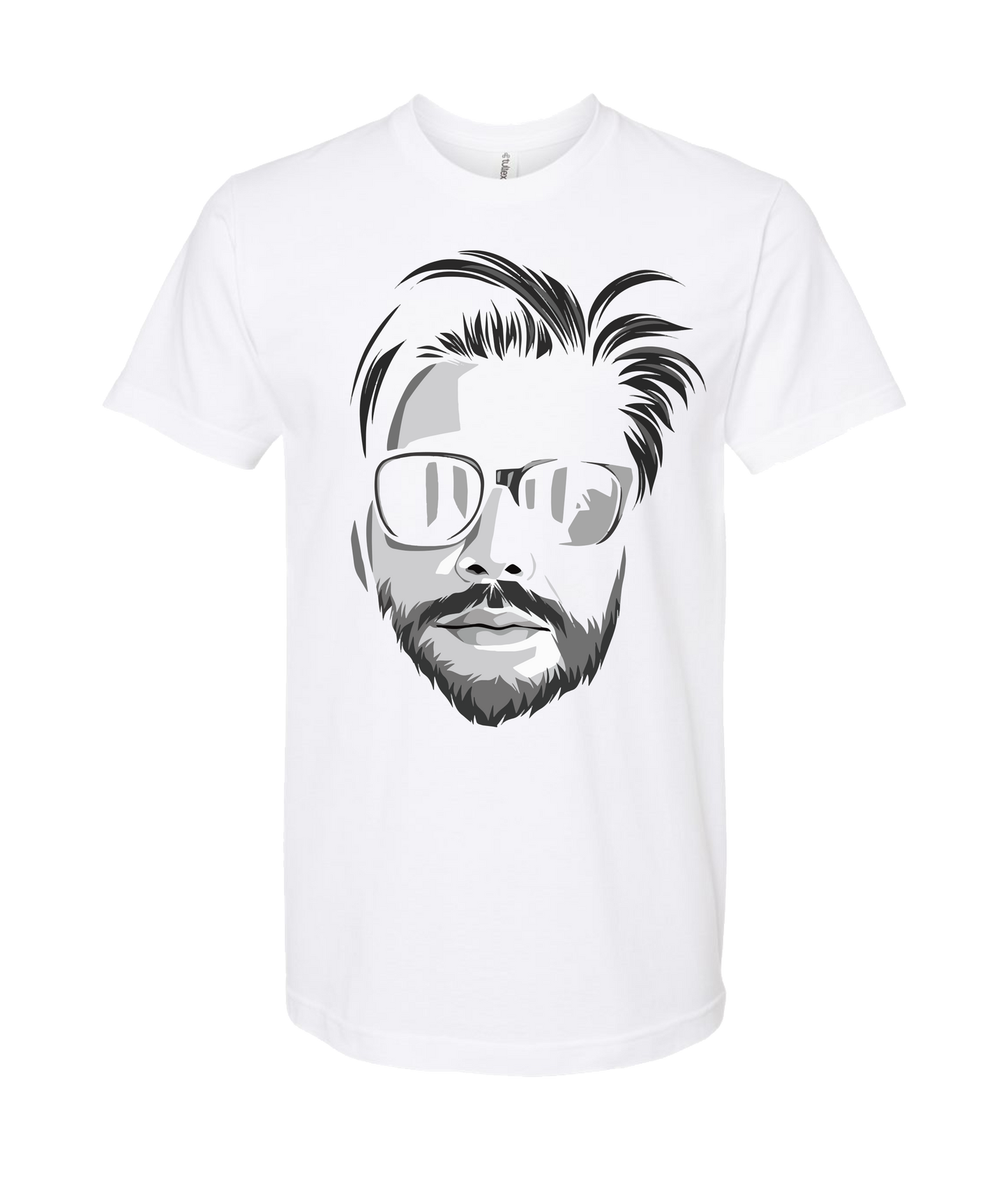 Ryan Slice - FULL FACE - White T Shirt