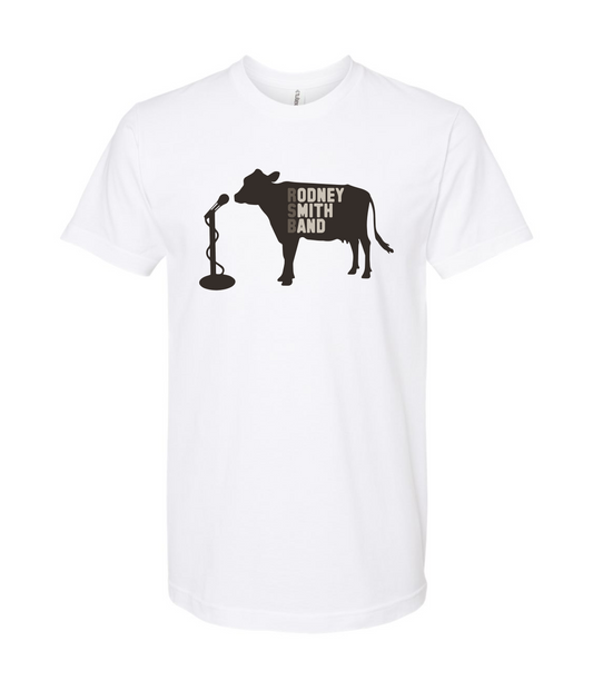 Rodney Smith Band - Cow Logo - White T-Shirt