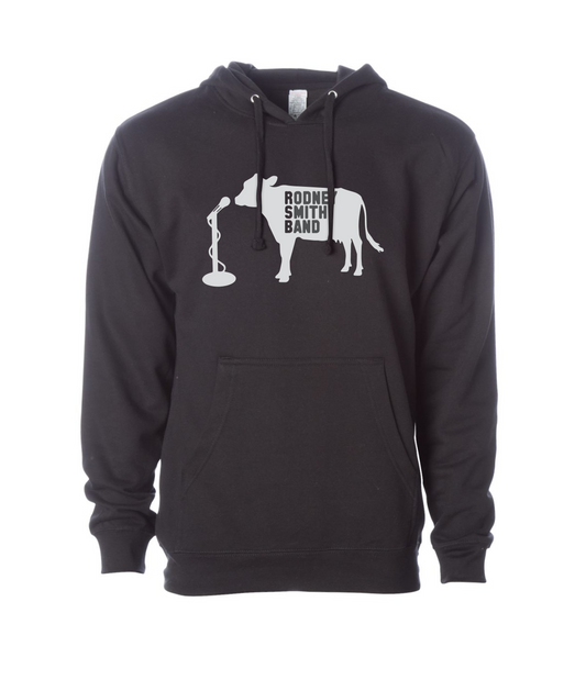 Rodney Smith Band - Cow Logo - Black Hoodie
