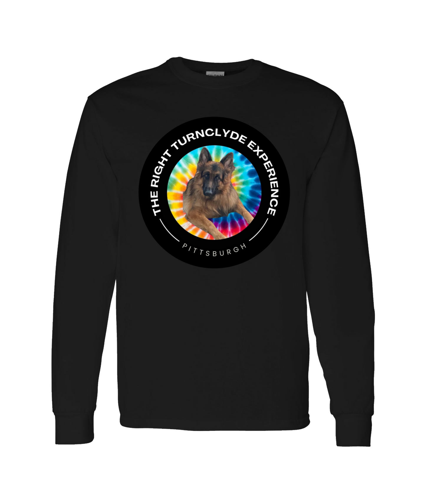 V-RTCMTOP - Right TurnClyde "Brucie Gear" Merchandise - Black Long Sleeve T