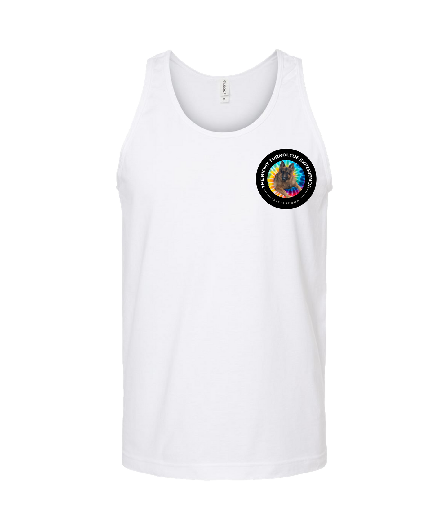 Right TurnClyde "Brucie Gear" Merchandise - Right TurnClyde "Brucie Gear" Merchandise - White Tank Top