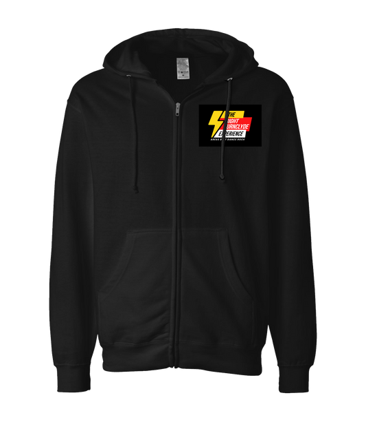 Right TurnClyde "Brucie Gear" Merchandise - The Experience - Black Zip Up Hoodie