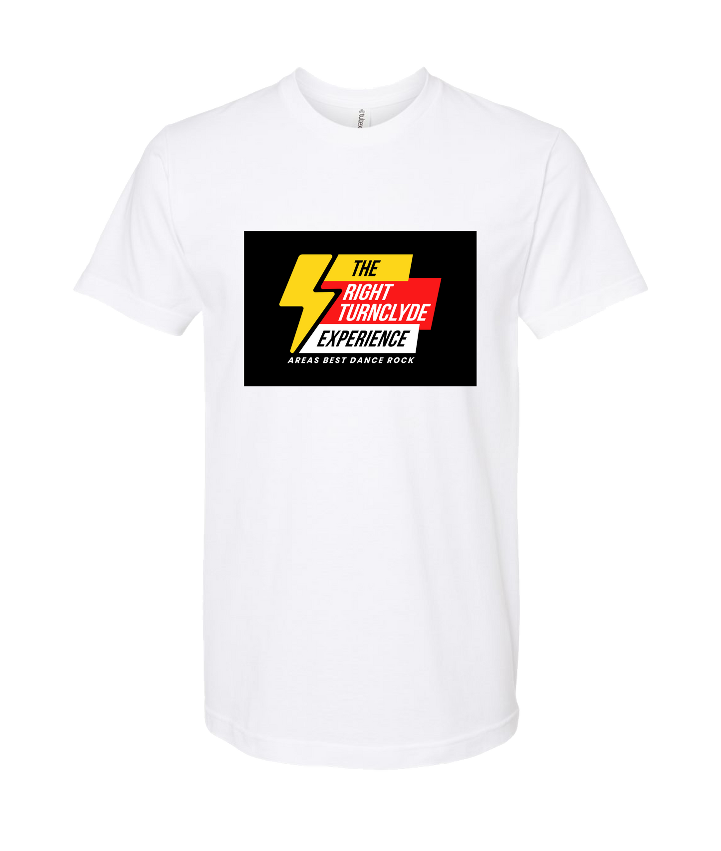 Right TurnClyde "Brucie Gear" Merchandise - The Experience - White T Shirt
