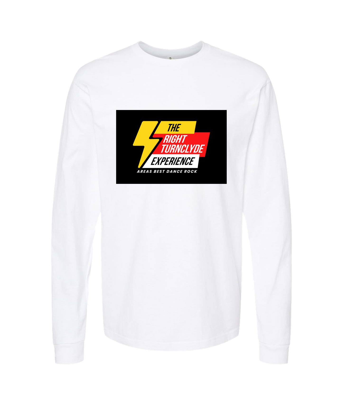 Right TurnClyde "Brucie Gear" Merchandise - The Experience - White Long Sleeve T