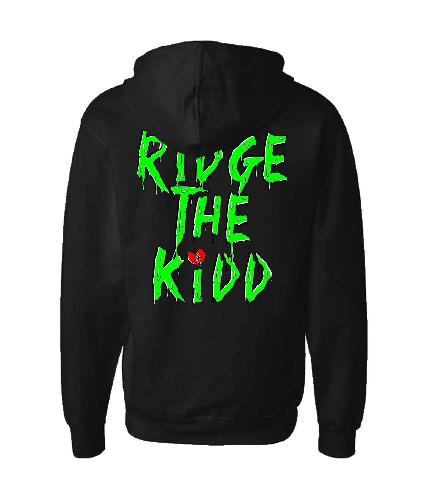 Ridge The Kidd - RTK - Black Zip Up Hoodie