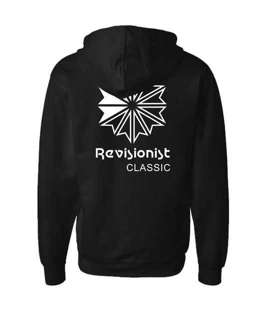 Revisionist - Logo 1 - Black Zip Up Hoodie