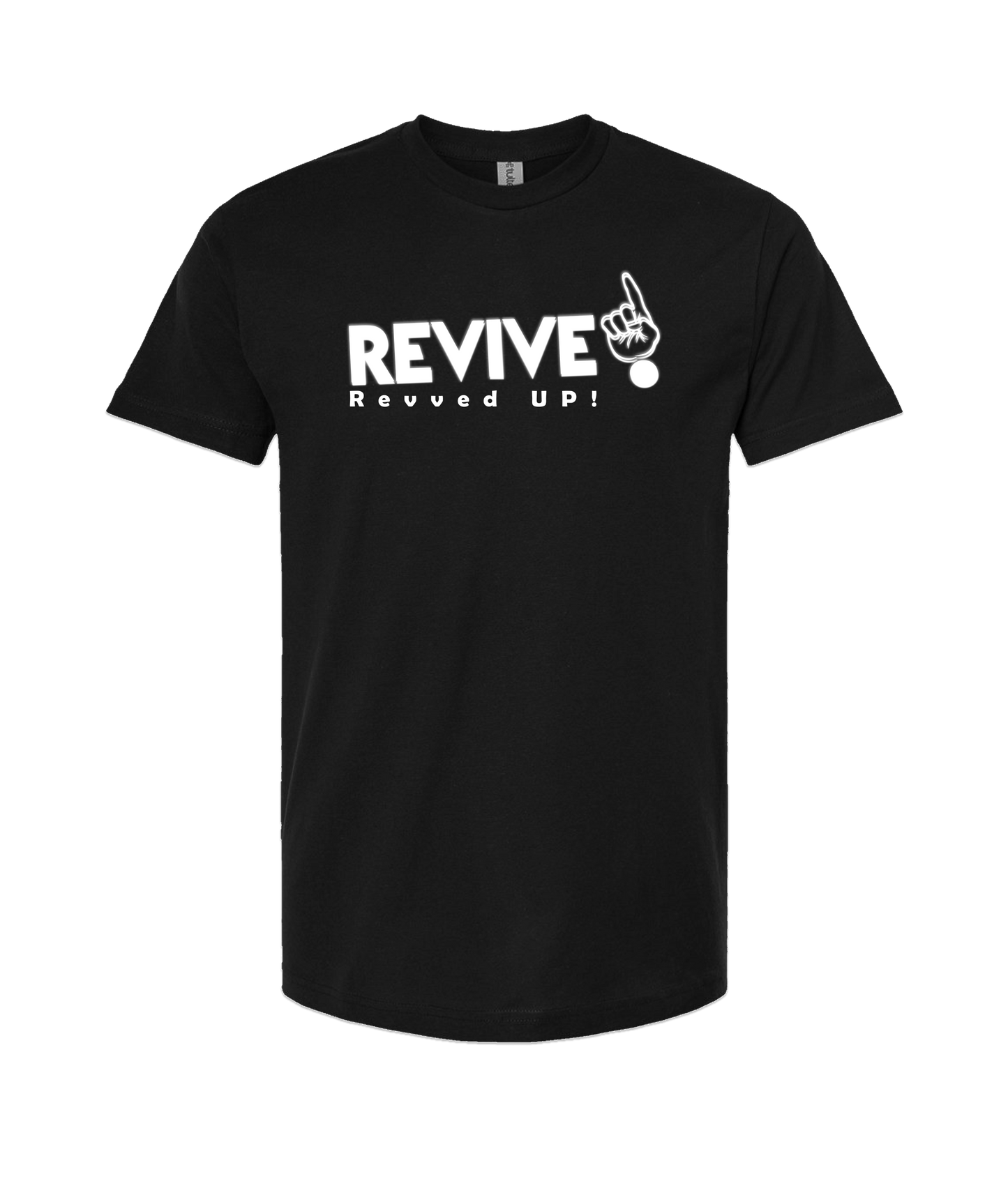 V-RVTOP - DESIGN 1 - Black T-Shirt