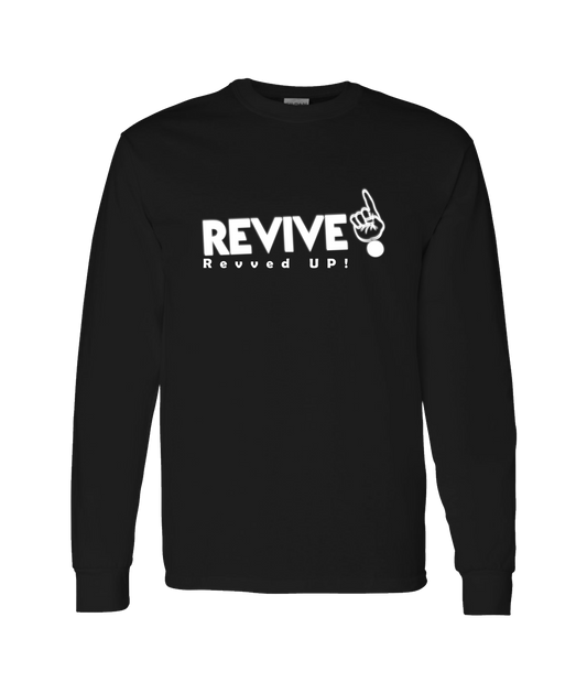 V-RVTOP - DESIGN 1 - Black Long Sleeve T