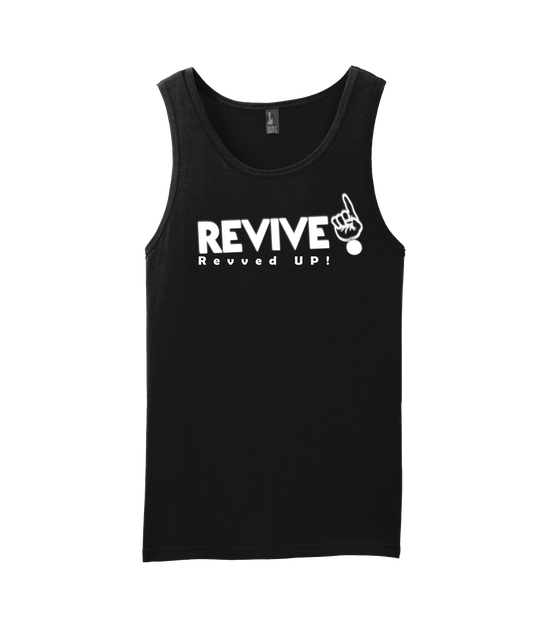 V-RVTOP - DESIGN 1 - Black Tank Top