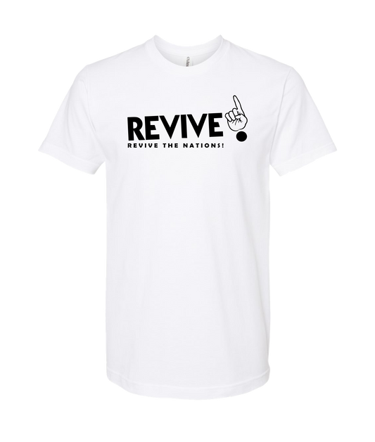 V-RVTOP - DESIGN 1 - White T Shirt