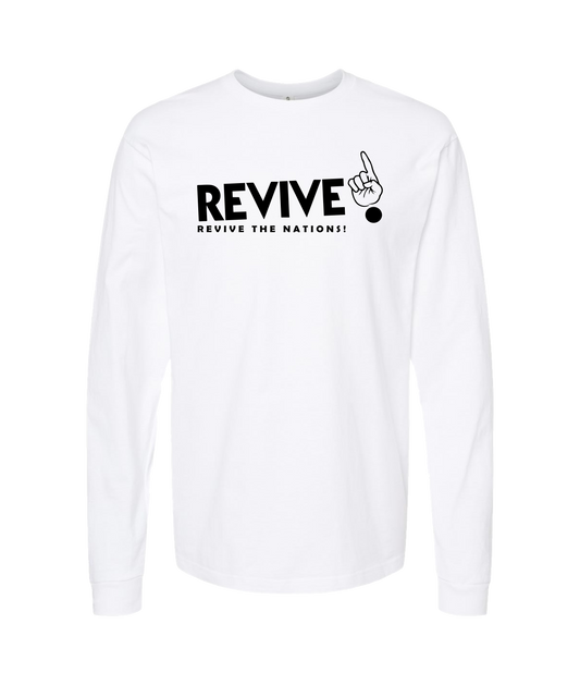 REVIVE - Revive the Nation - White Long Sleeve T