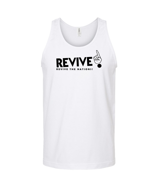 V-RVTOP - DESIGN 1 - White Tank Top