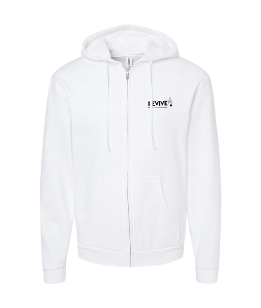 REVIVE - Revive the Nation - White Zip Up Hoodie