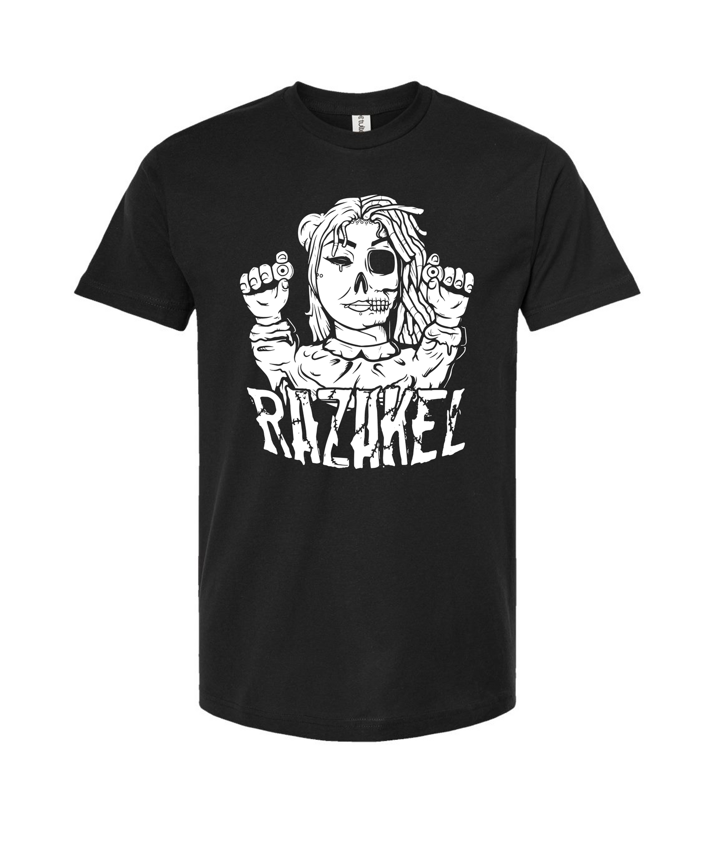 Razakel - Logo - Black T-Shirt