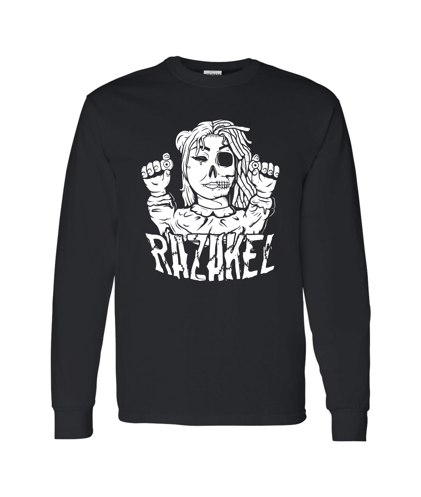 Razakel - Logo - Black Long Sleeve T