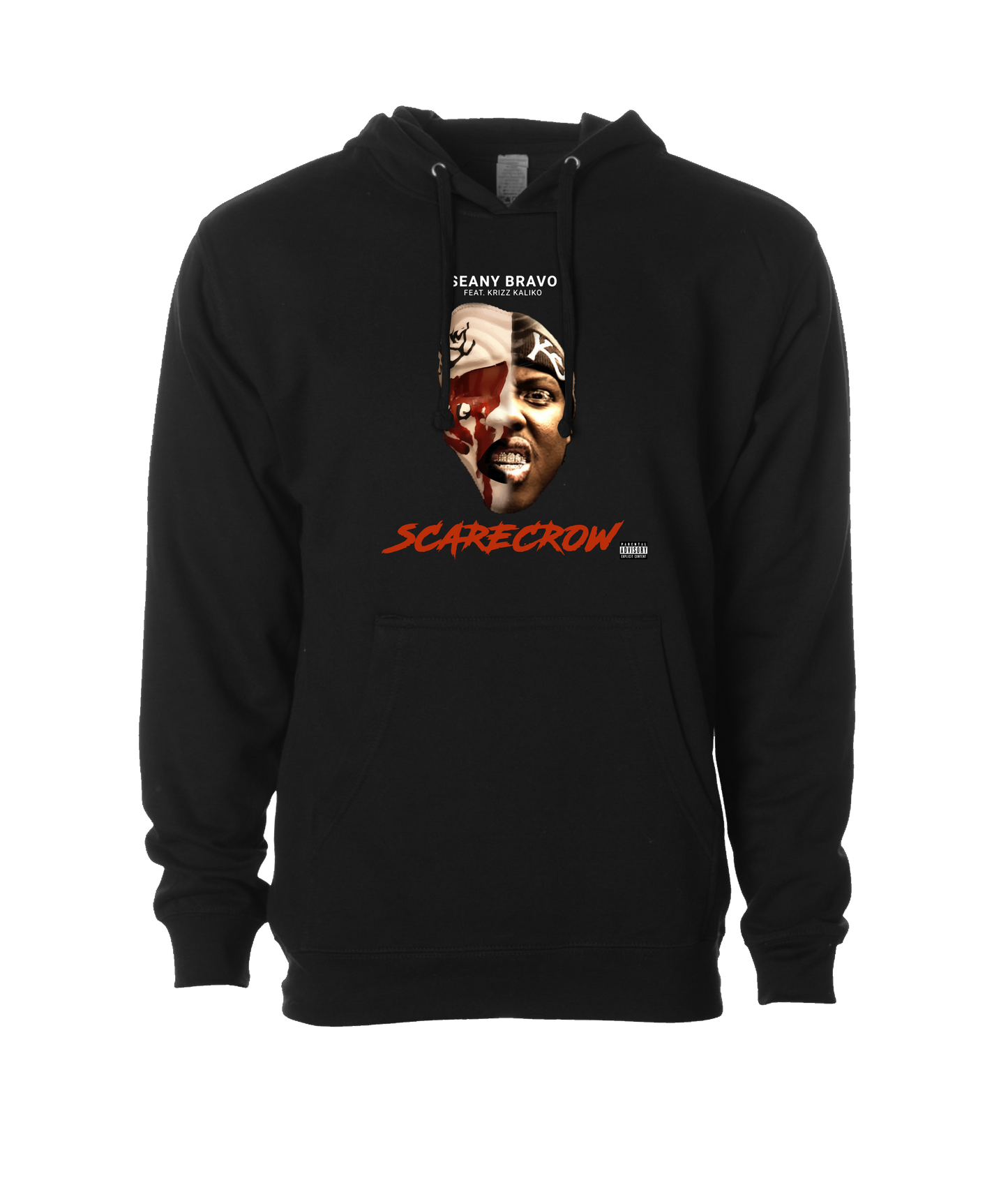 Seany Bravo - Scarecrow - Black Hoodie