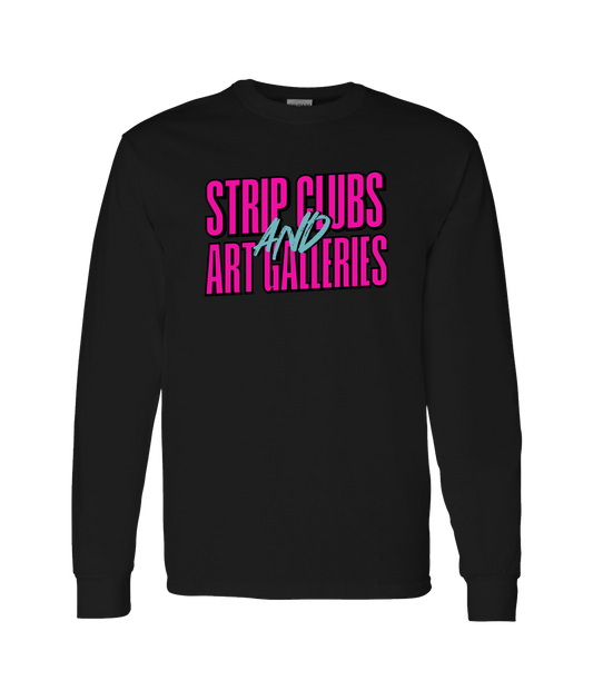 V-SCAGTOP - Logo Tee - Black Long Sleeve T