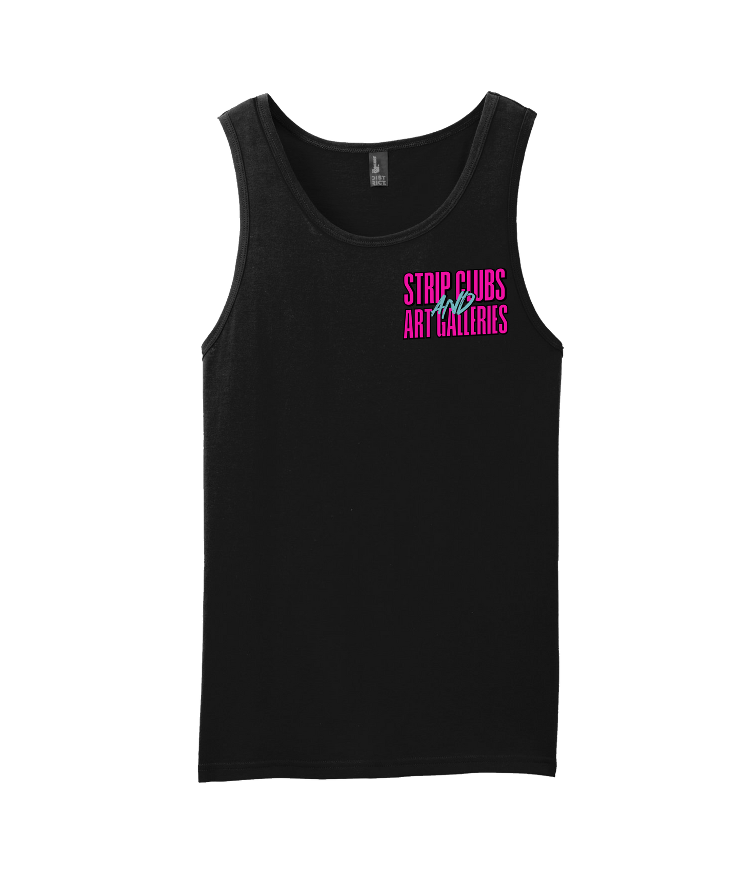 V-SCAGTOP - Logo Tee - Black Tank Top