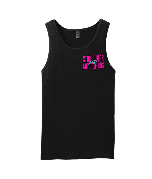 V-SCAGTOP - Logo Tee - Black Tank Top
