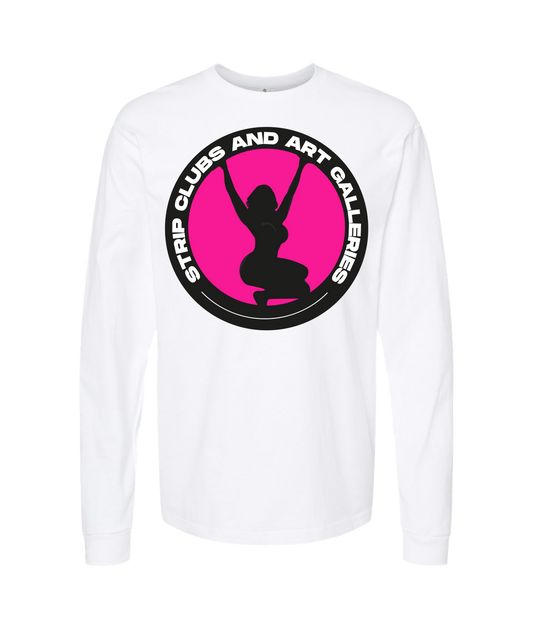 V-SCAGTOP - Patch Tee - White Long Sleeve T