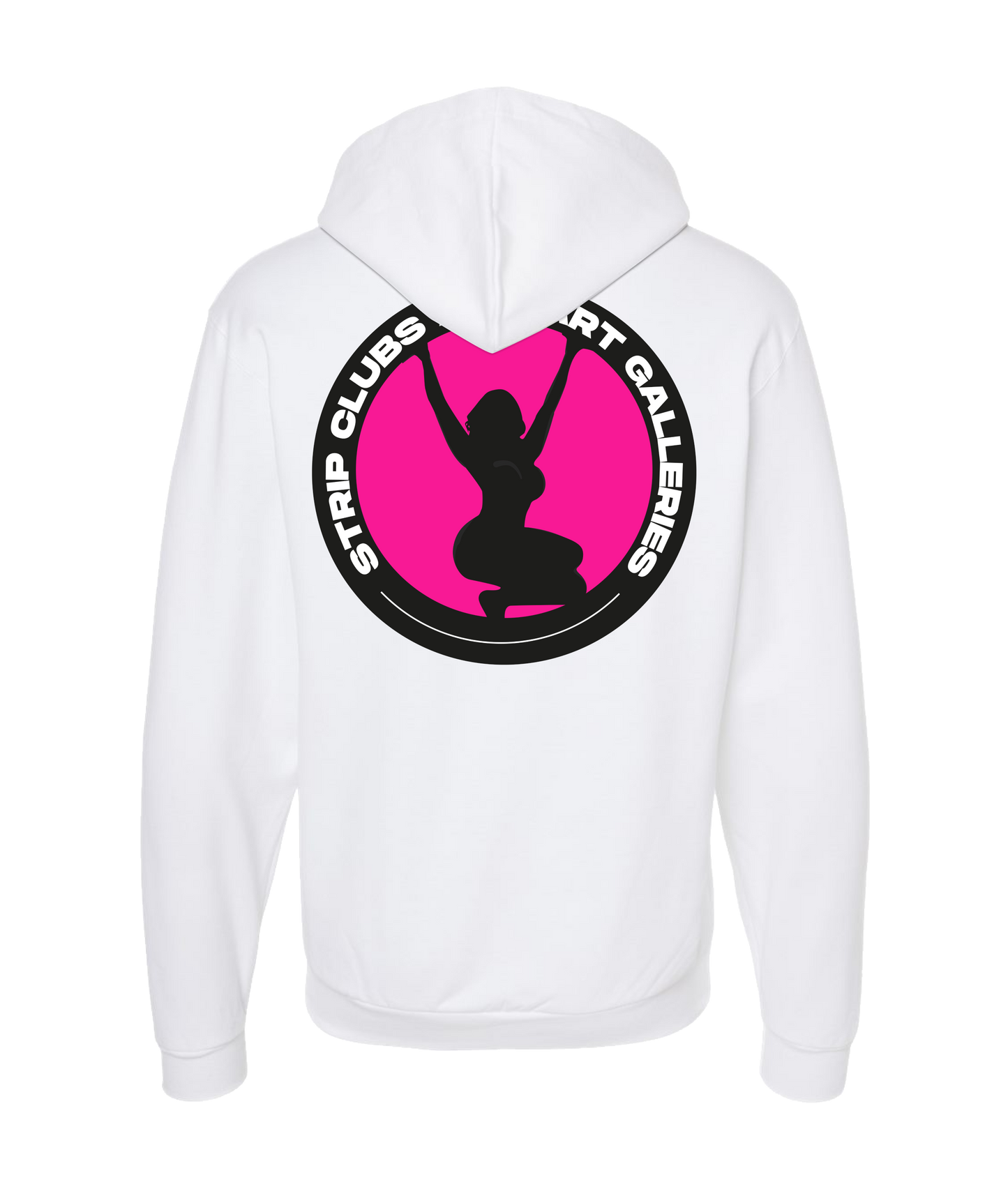 V-SCAGTOP - Patch Tee - White Zip Up Hoodie