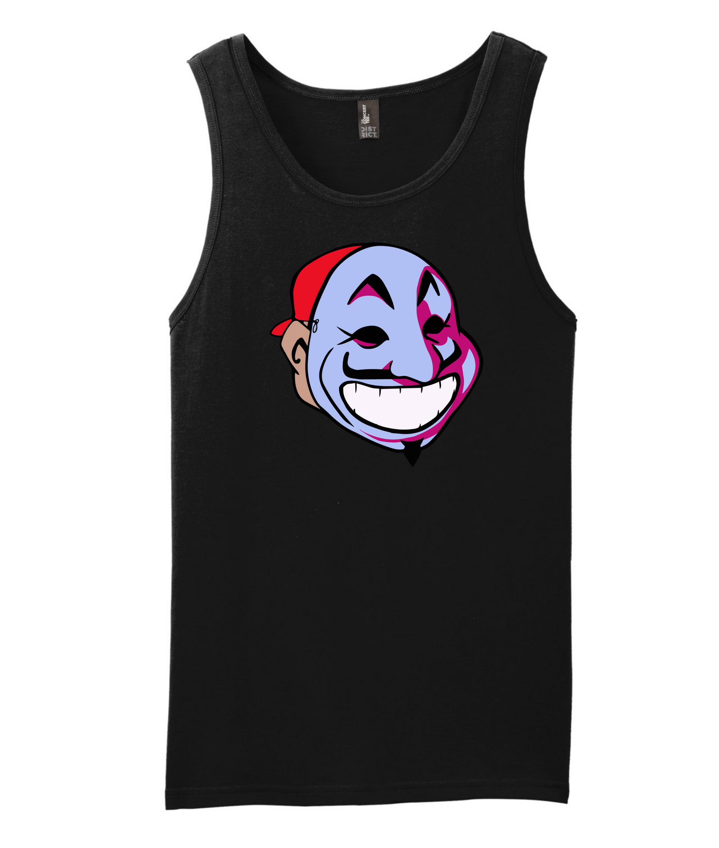 Shadow Creek Entertainment - Face Logo - Black Tank Top