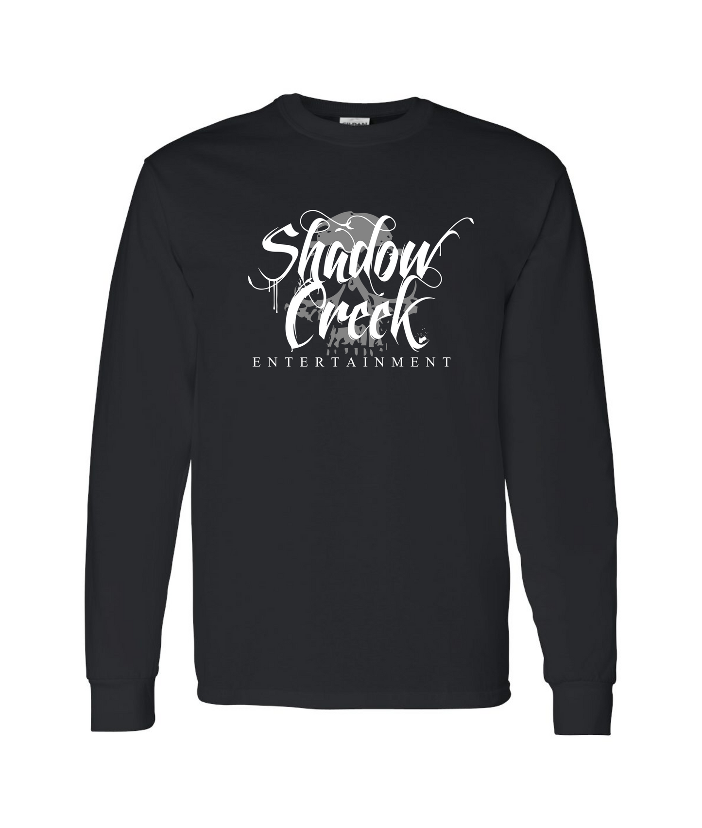 Shadow Creek Entertainment - Logo - Black Long Sleeve T