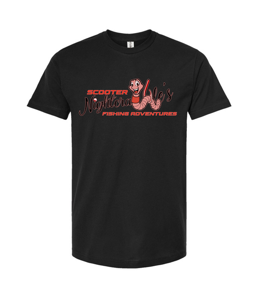 V-SCNTOP - Scooter Nightcrawler Tight Lip - Black T-Shirt
