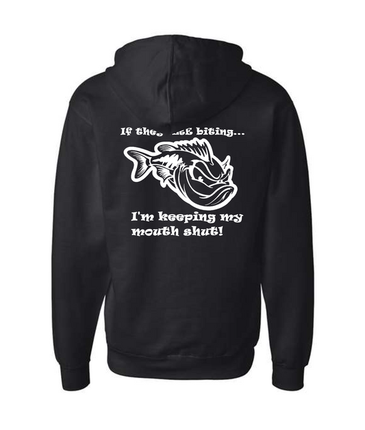 V-SCNTOP - Scooter Nightcrawler Tight Lip - Black Zip Up Hoodie