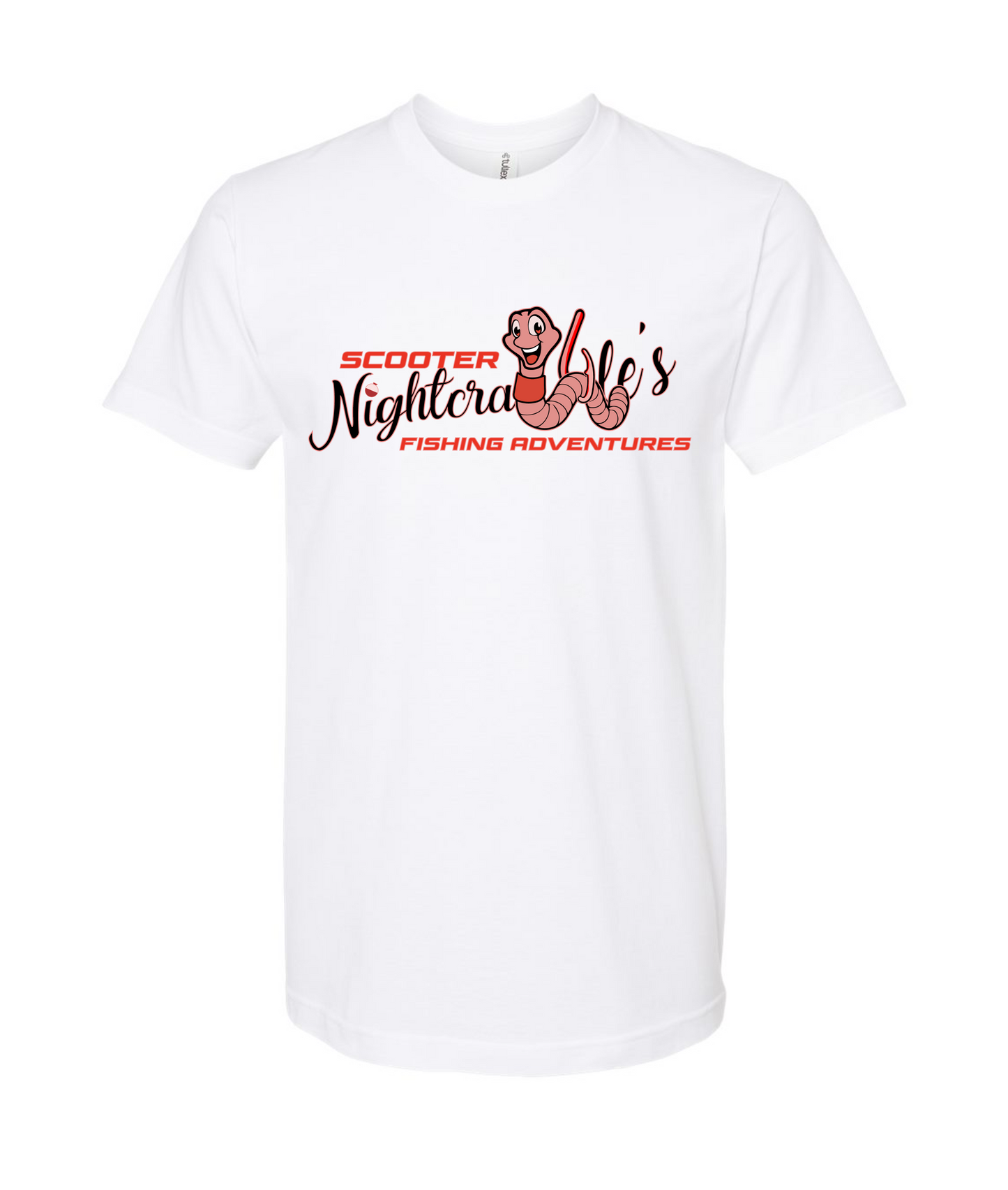 V-SCNTOP - Scooter Nightcrawler Tight Lip - White T Shirt