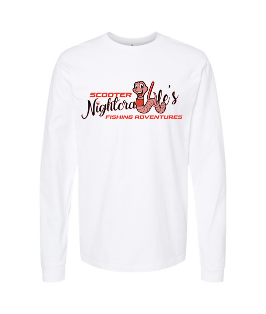 V-SCNTOP - Scooter Nightcrawler Tight Lip - White Long Sleeve T