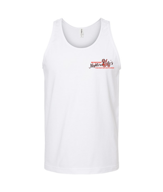 V-SCNTOP - Scooter Nightcrawler Tight Lip - White Tank Top