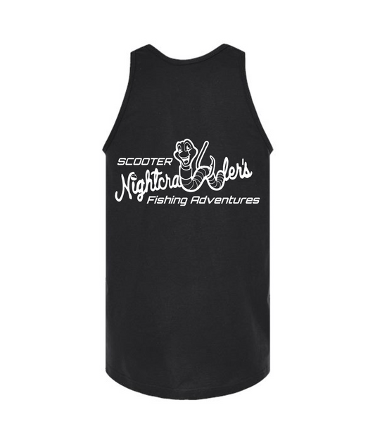 V-SCNTOP - Scooter Nightcrawler BW - Black Tank Top