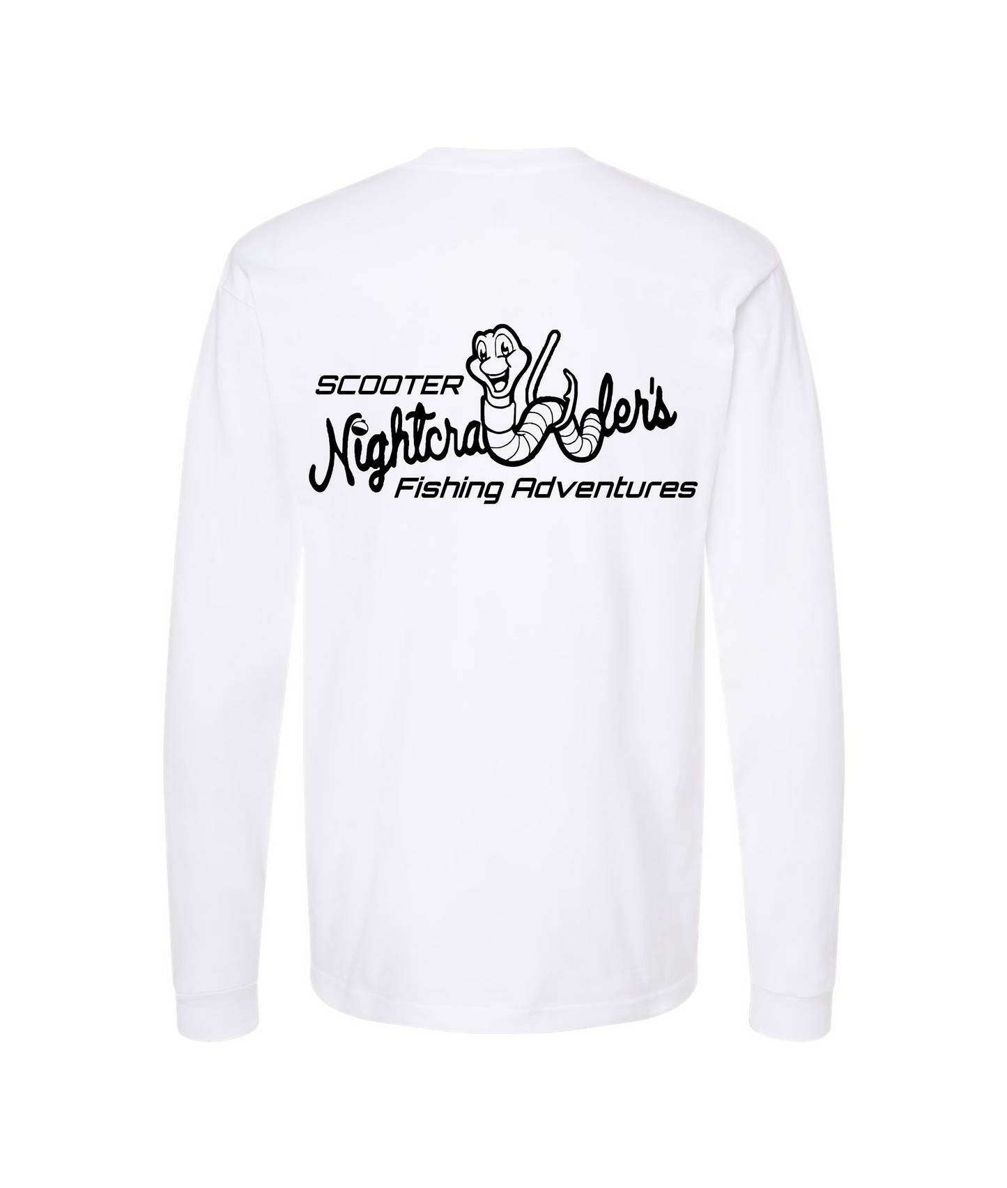 Scooter Nightcrawler - Scooter Nightcrawler BW - White Long Sleeve T