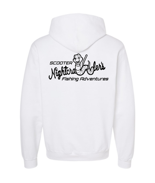 V-SCNTOP - Scooter Nightcrawler BW - White Hoodie