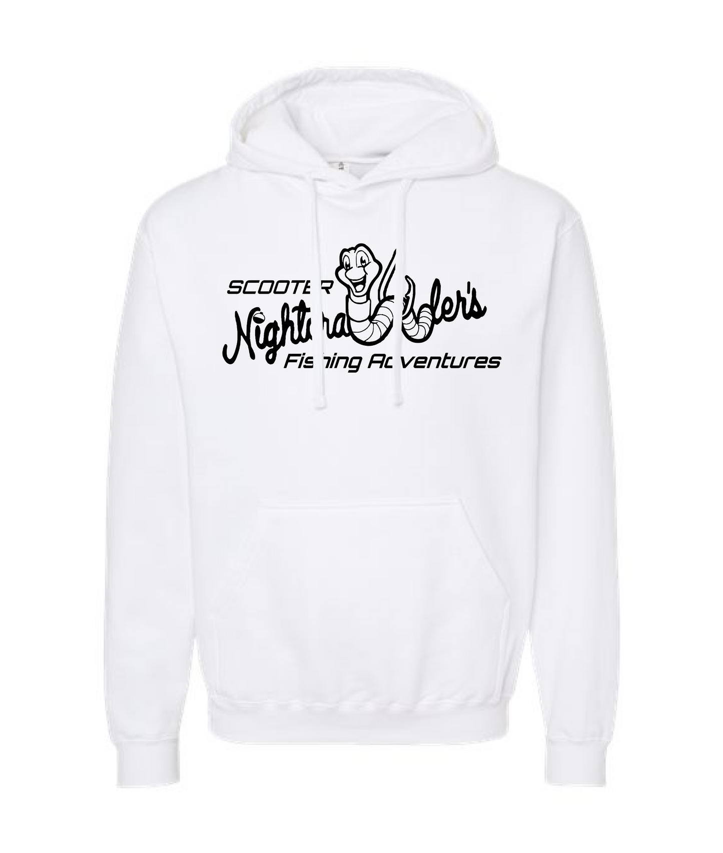 Scooter Nightcrawler - Scooter Nightcrawler BW - White Hoodie