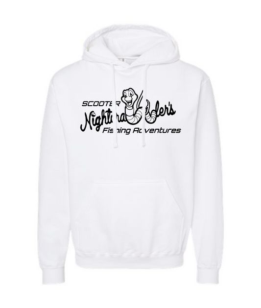 V-SCNTOP - Scooter Nightcrawler BW - White Hoodie