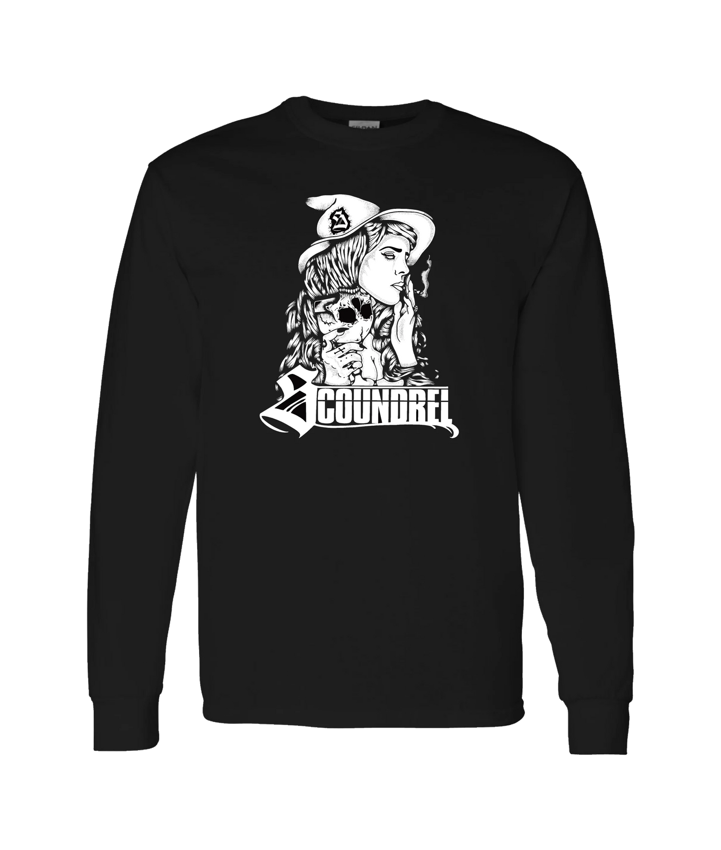Scoundrel - Witch - Black Long Sleeve T