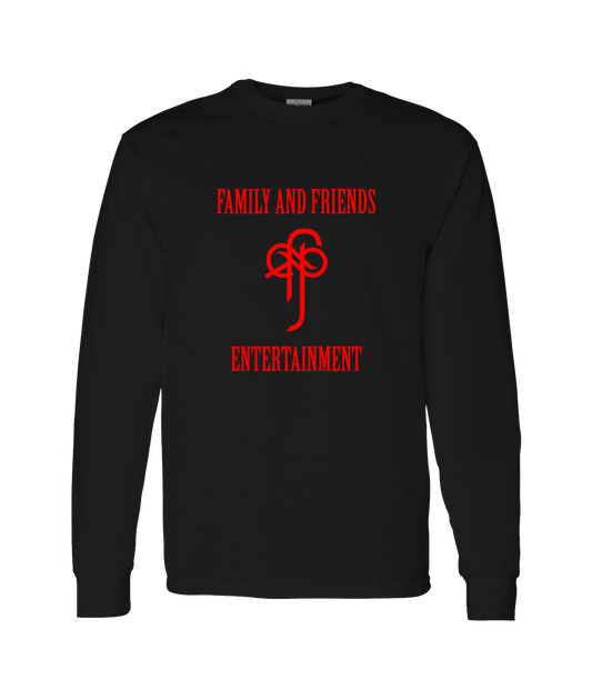Sin Crawford - Family and Friends Ent. - Black Long Sleeve T